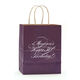 Romantic Script Twisted Handled Bags Image 3 of 5